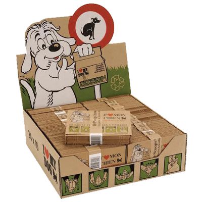 pack de sacs à déjection canine