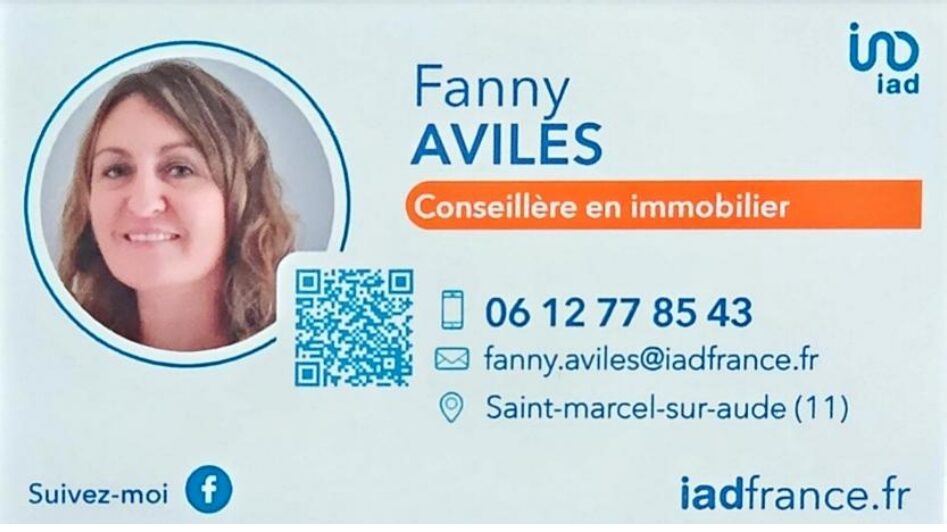 IAD Fanny AVILES - Saint-Marcel-sur-Aude